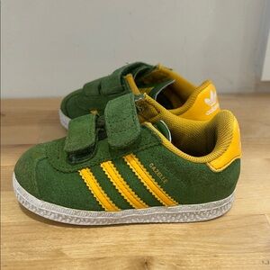 Adidas Sneakers gazelle 5k in Green and Yellow